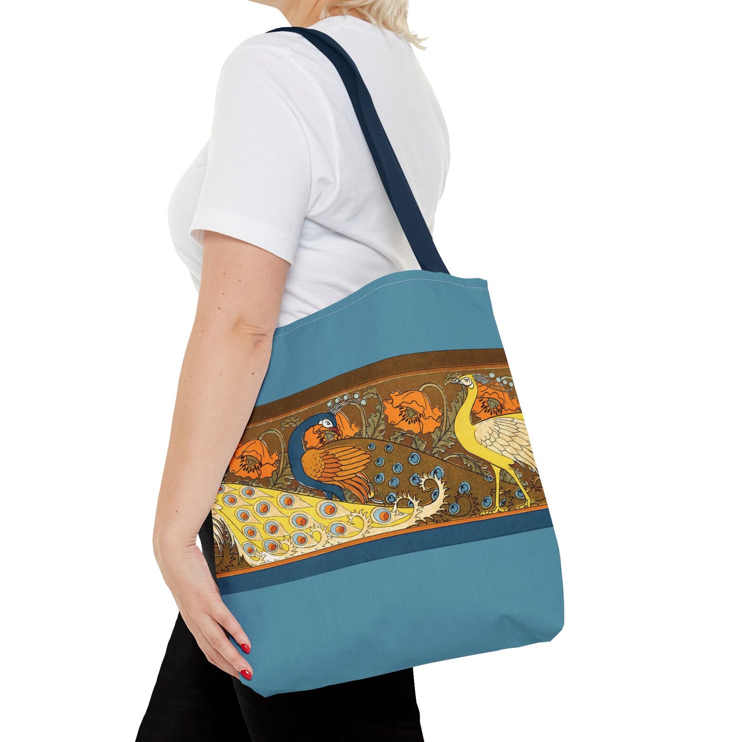 Tote Bag - Verneuil Peacocks