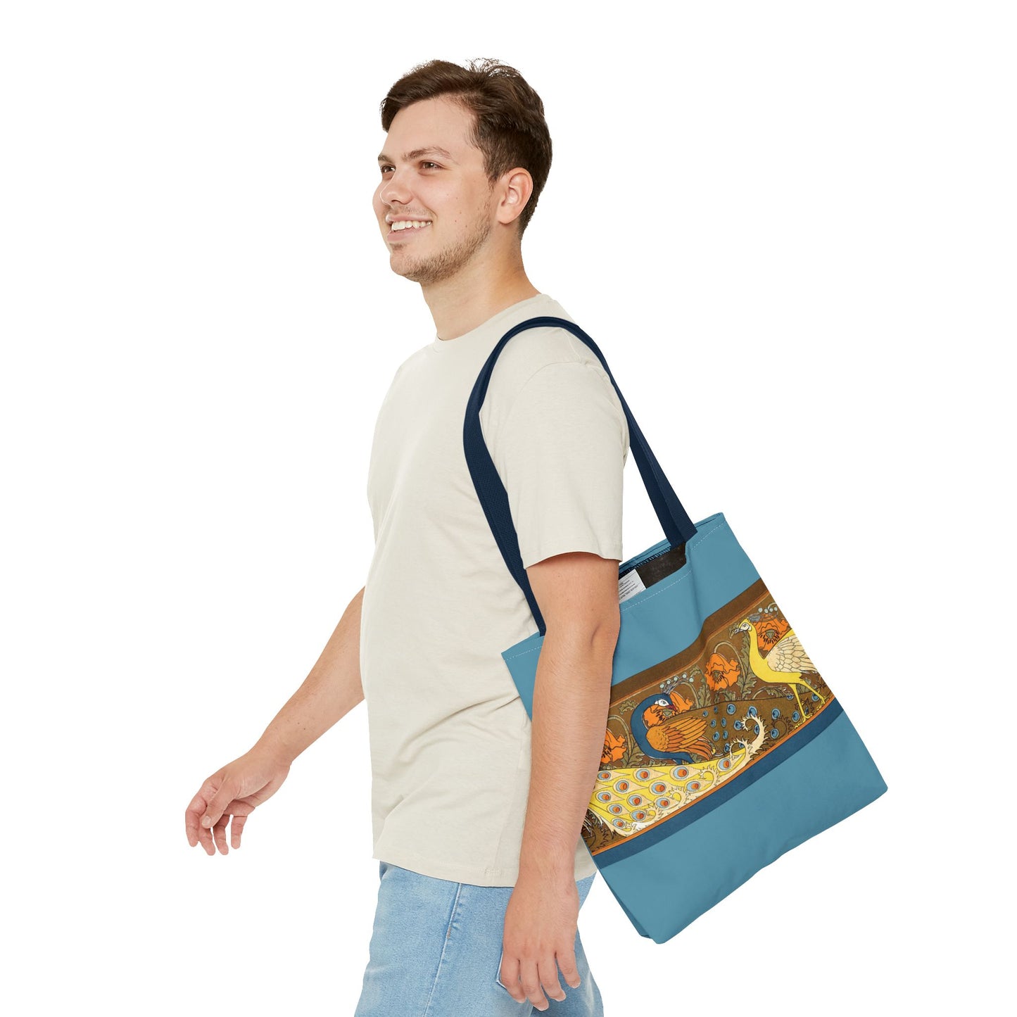 Tote Bag - Verneuil Peacocks